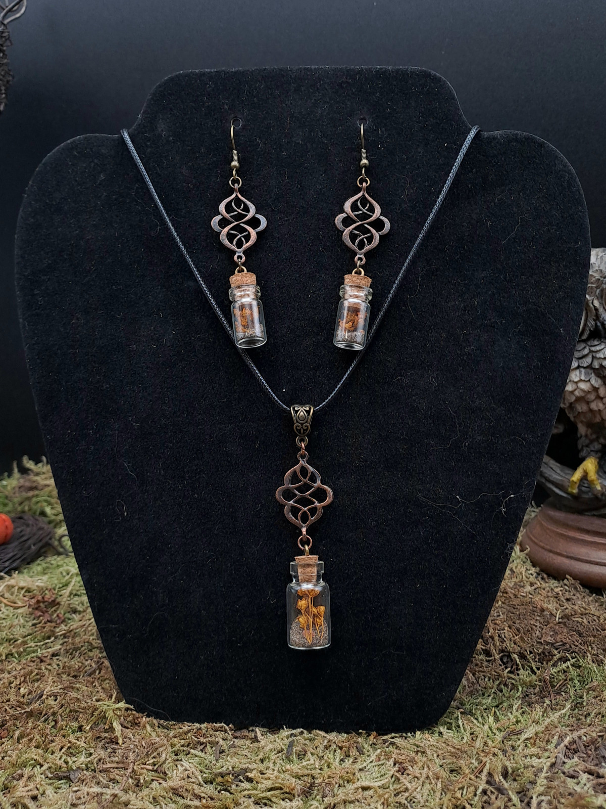 Collection Automne - Parure Orange