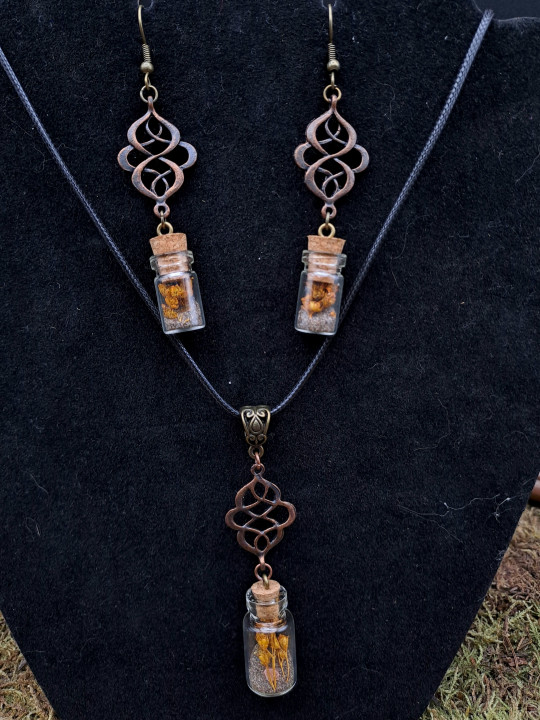 Collection Automne - Parure Orange