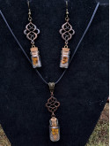 Collection Automne - Parure Orange