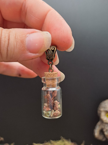 Collection Automne - Pendentif Cornaline 