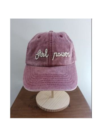 Casquette Girl Power brodée à la main | Roombacho