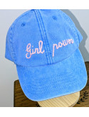 Casquette Girl Power brodée à la main | Roombacho