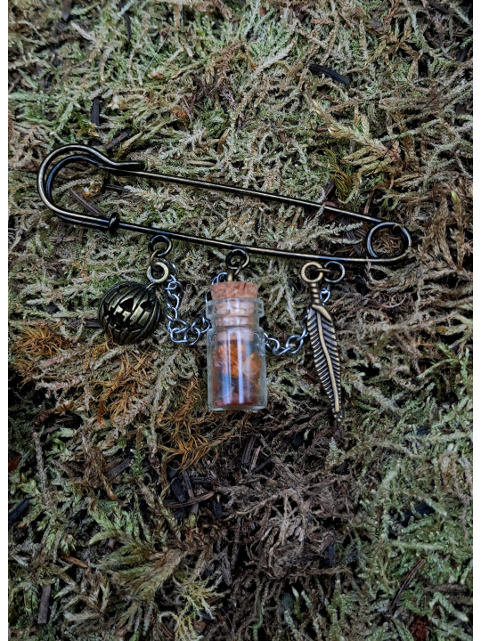 Collection Automne - Broche Épingle Citrouille
