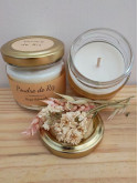 Bougie Végétale Poudre de Riz 72gr