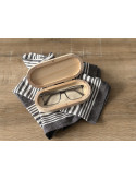 ÉDITION LIMITÉE - Boîtier à lunettes photo - Impression sur bois personnalisée
