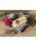 ÉDITION LIMITÉE - Boîtier à lunettes photo - Impression sur bois personnalisée