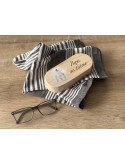 ÉDITION LIMITÉE - Boîtier à lunettes photo - Impression sur bois personnalisée