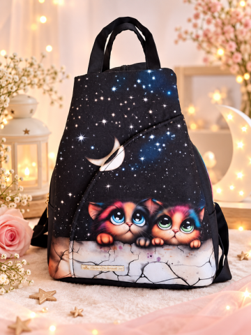 Sac à dos arbre de vie polyester déperlant