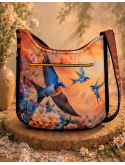 Sac Bandoulière " vol printannier"
