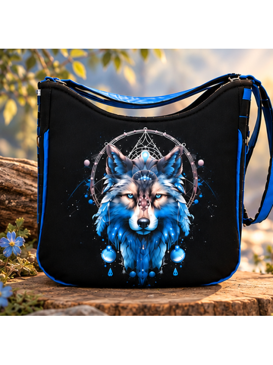 Sac Bandoulière " Loup" 