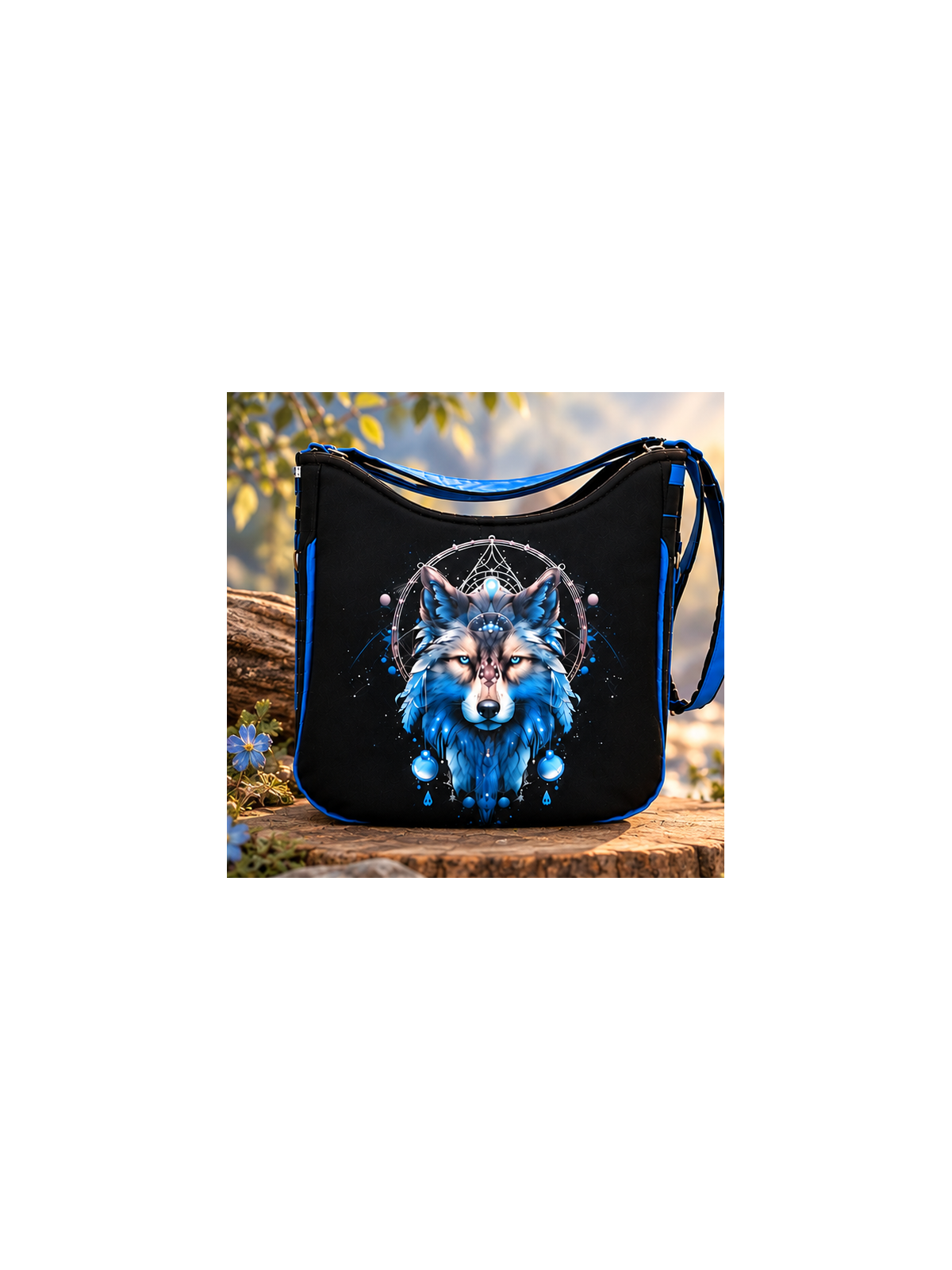 Sac Bandoulière " Loup" 