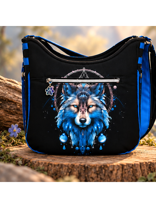 Sac Bandoulière " Loup" 