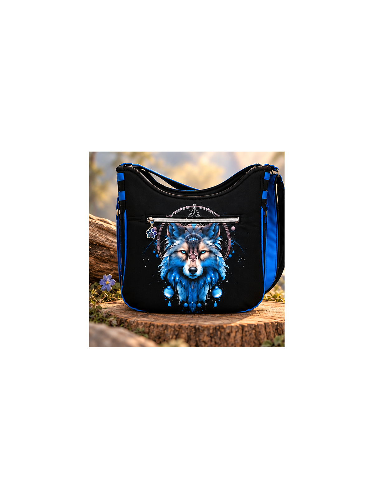 Sac Bandoulière " Loup" 