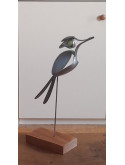 Sculpture métal, oiseau