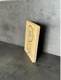 Photo sur bois motif attrape-rêve 15x20cm