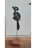 Sculpture métal, oiseau