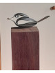 sculpture métal , oiseau