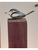 sculpture métal , oiseau