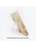 Photo sur bois cheval 15x20cm