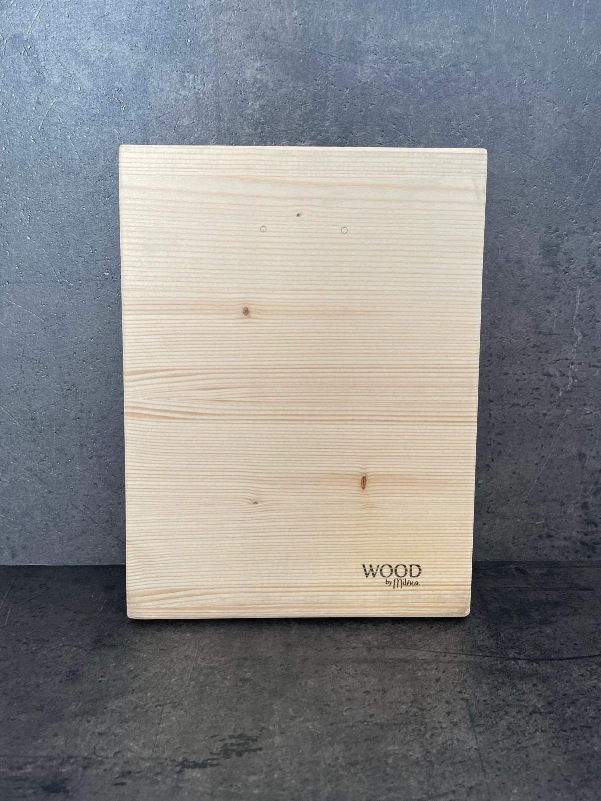 Photo sur bois bulldog French Touch 15x20cm