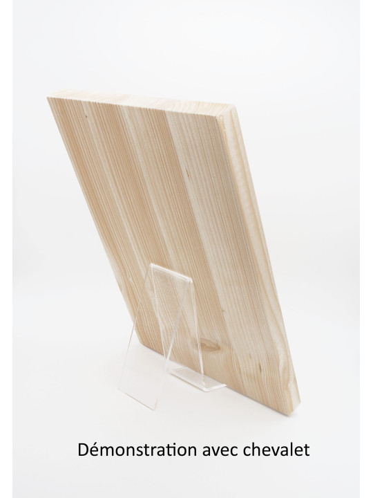 Photo sur bois forêt 20x30cm
