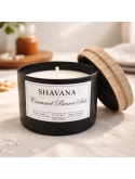 Bougie Caramel Beurre Salé - Pot Noir