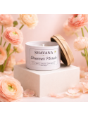 Bougie Douceur Florale - Pot Blanc