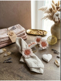 Ronds de serviette artisanaux en résine | Décoration de table bohème | KR-Déco