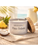 Copie deBougie Pina Colada - Pot noir