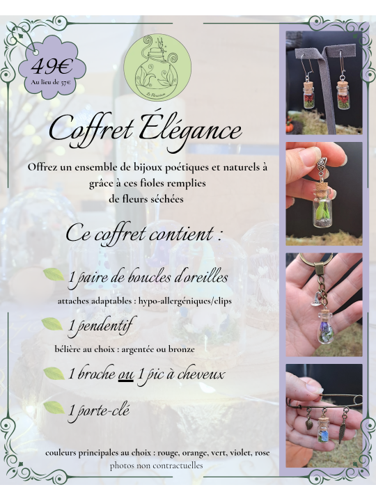 Pré-commande - Coffret Élégance 