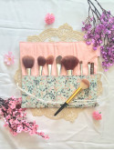 Pochette à pinceaux de maquillage, trousse à rouler