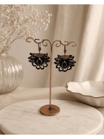Boucles d'oreille élégance bohème glamour