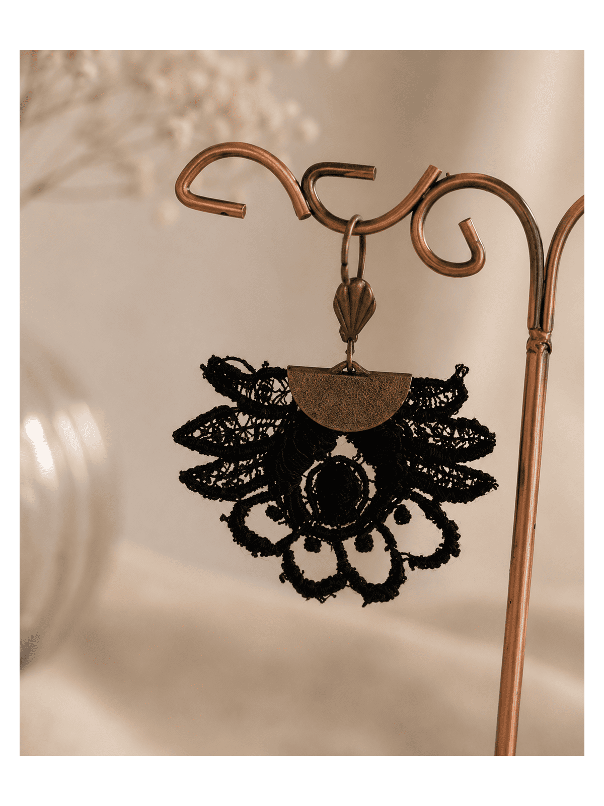 Boucles d'oreille élégance bohème glamour