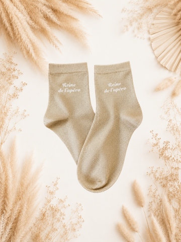 Chaussettes Reine de l'apéro