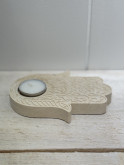 Main de fatma - support bougie chauffe-plat