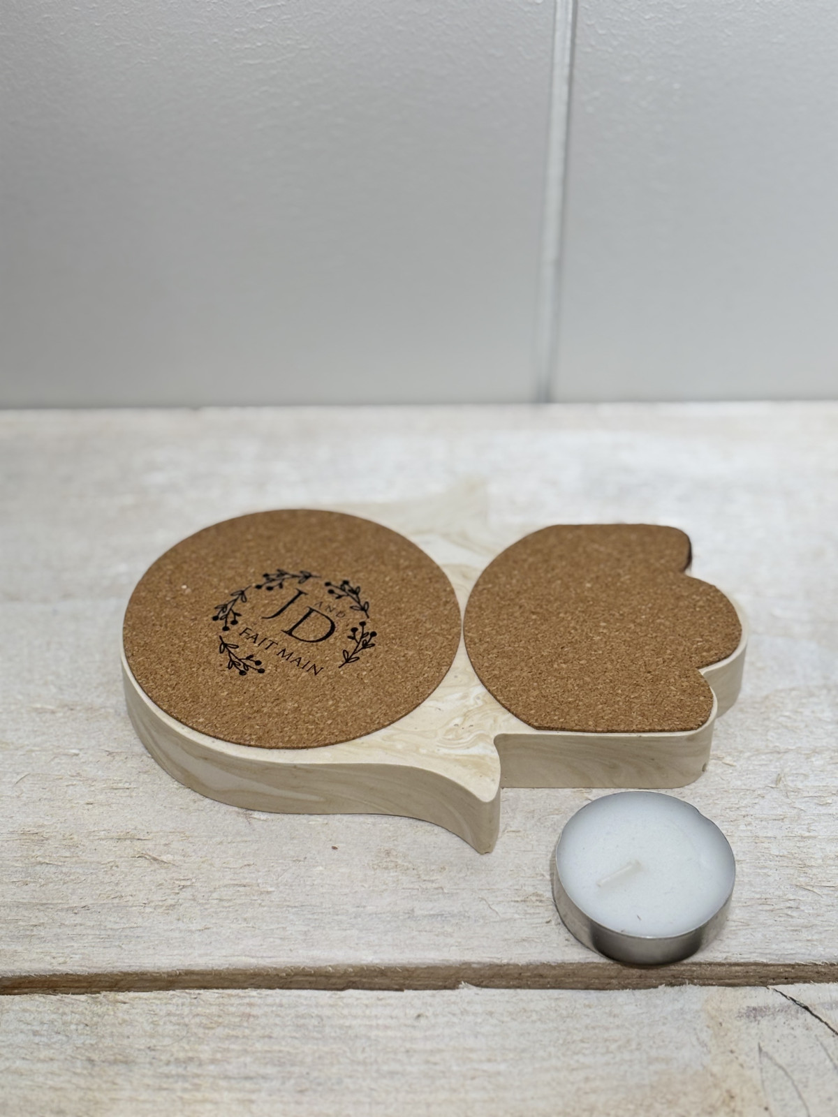 Main de fatma - support bougie chauffe-plat