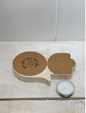 Main de fatma - support bougie chauffe-plat