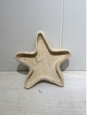 Vide-poche étoile de mer marbré beige 
