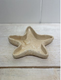 Vide-poche étoile de mer marbré beige 
