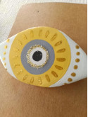 Broche oeil de nazar, oeil protecteur, oeil grec
