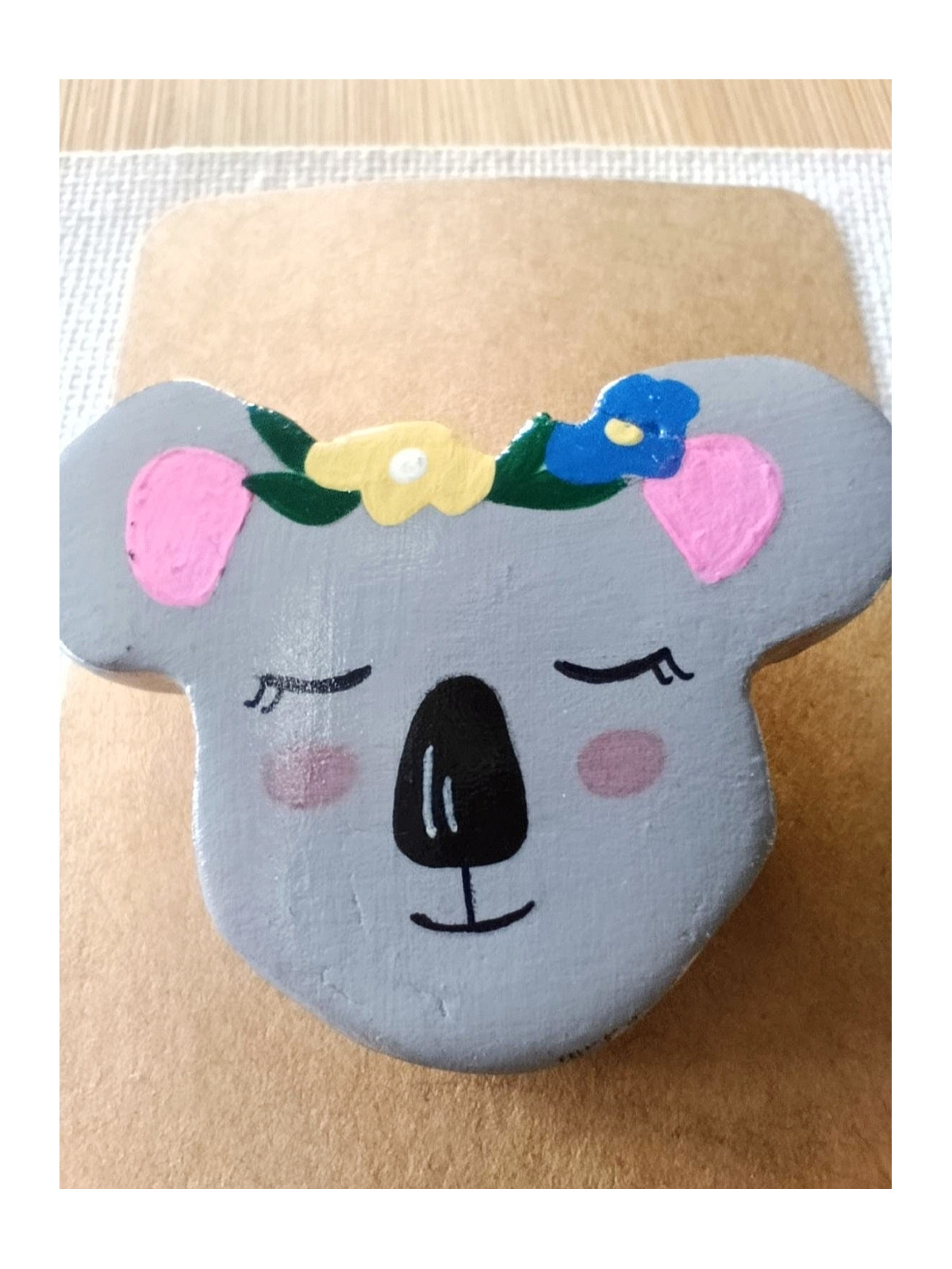 Broches animaux en argile 