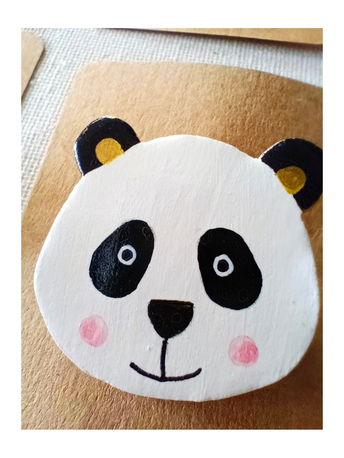 Broches animaux en argile 