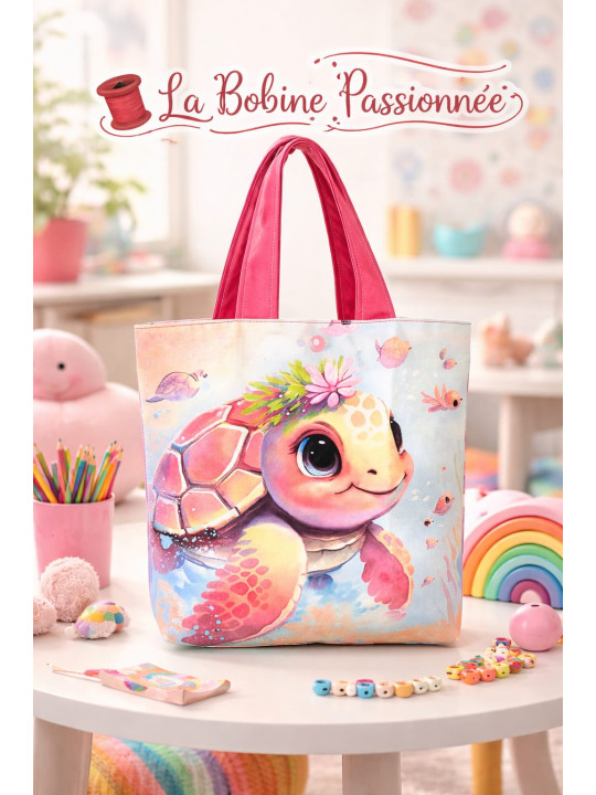 tote bag enfant motif coloré
