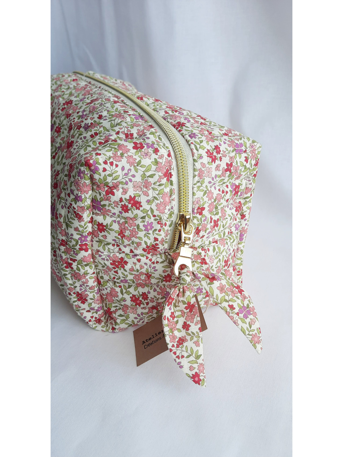 Trousse de toilette matelassée 