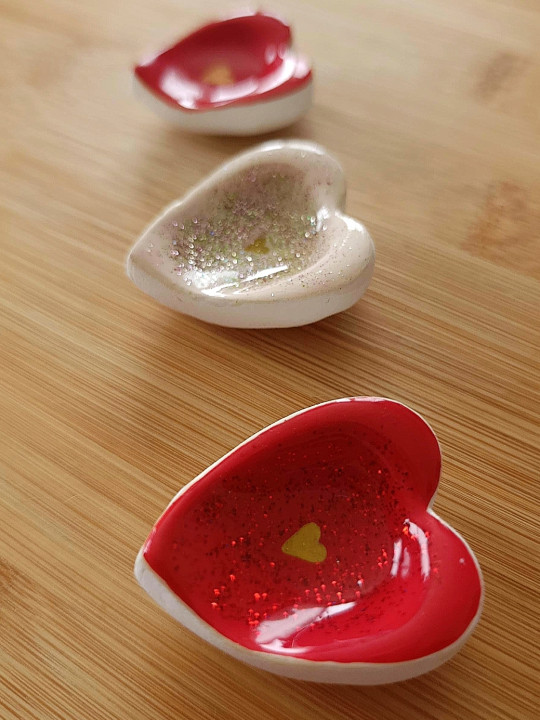 câlin de poche/worry stone en argile fait main 