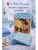 Panière lingettes lavable La Bobine Passionnée
