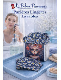 Panière lingettes lavable La Bobine Passionnée
