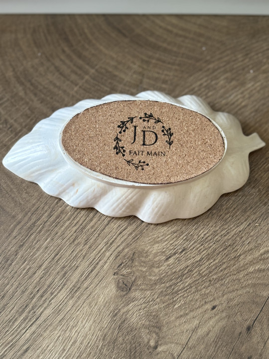 Vide-poche feuille 