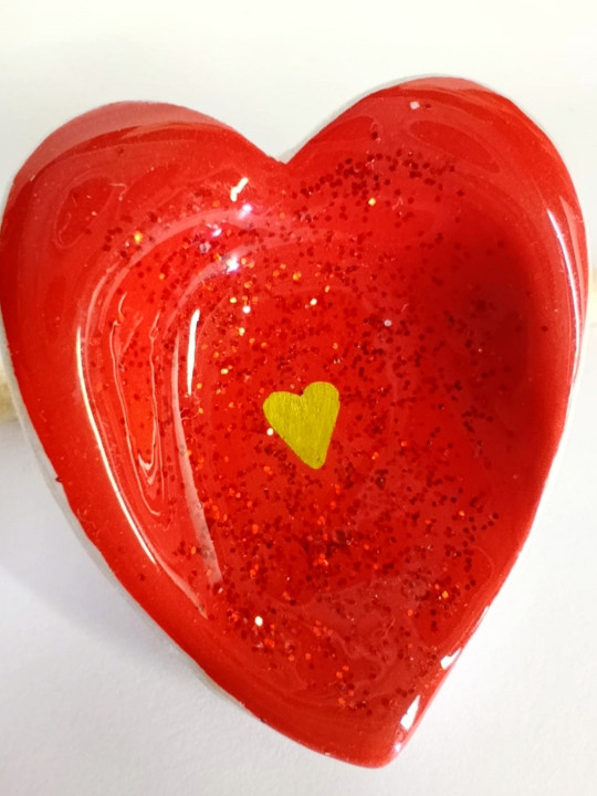 câlin de poche/worry stone en argile fait main 