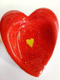 câlin de poche/worry stone en argile fait main 